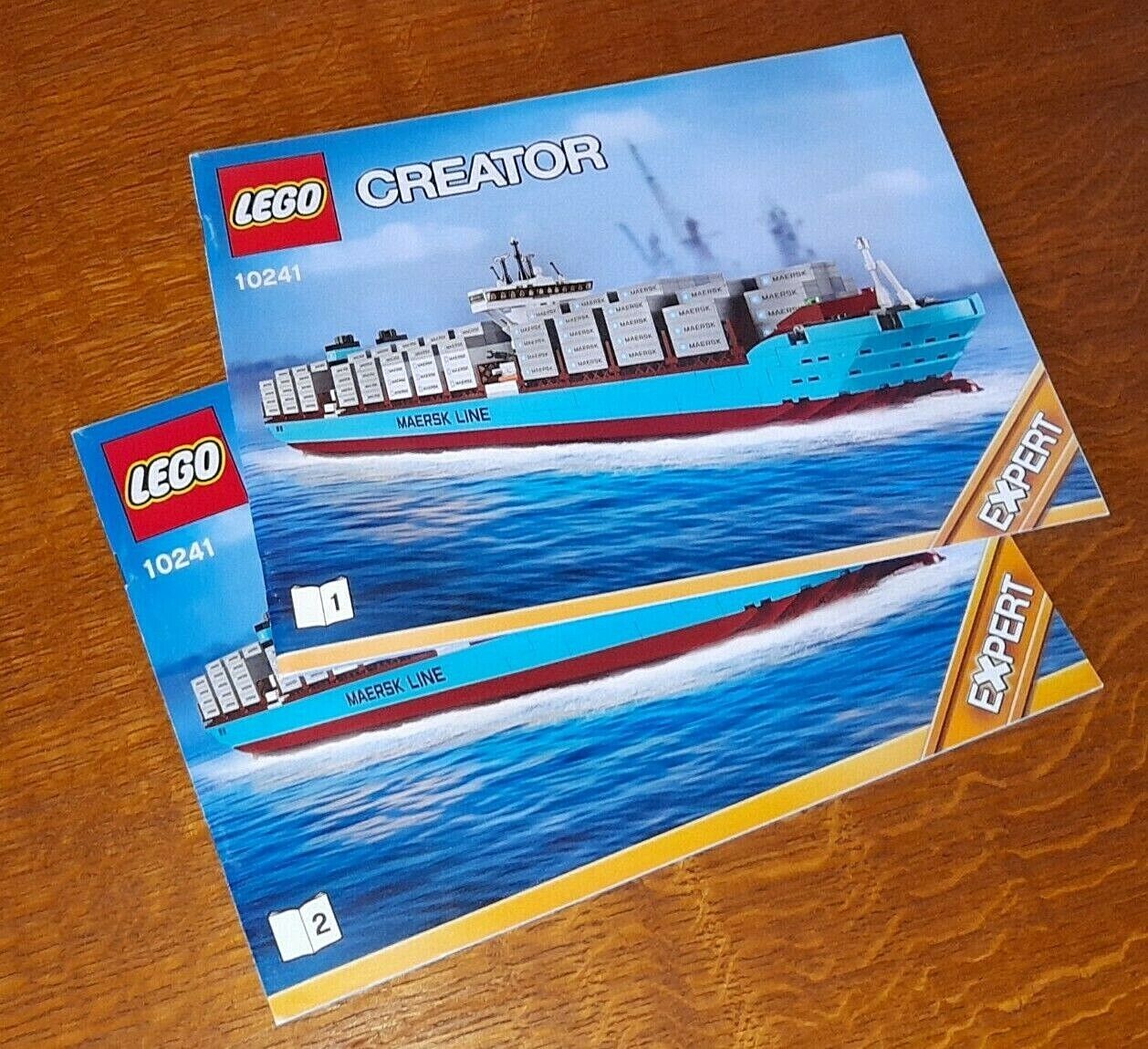 LEGO 10241 CREATOR EXPERT MAERSK NEW INSTRUCTION CATALOG BOOKLET  NO SET