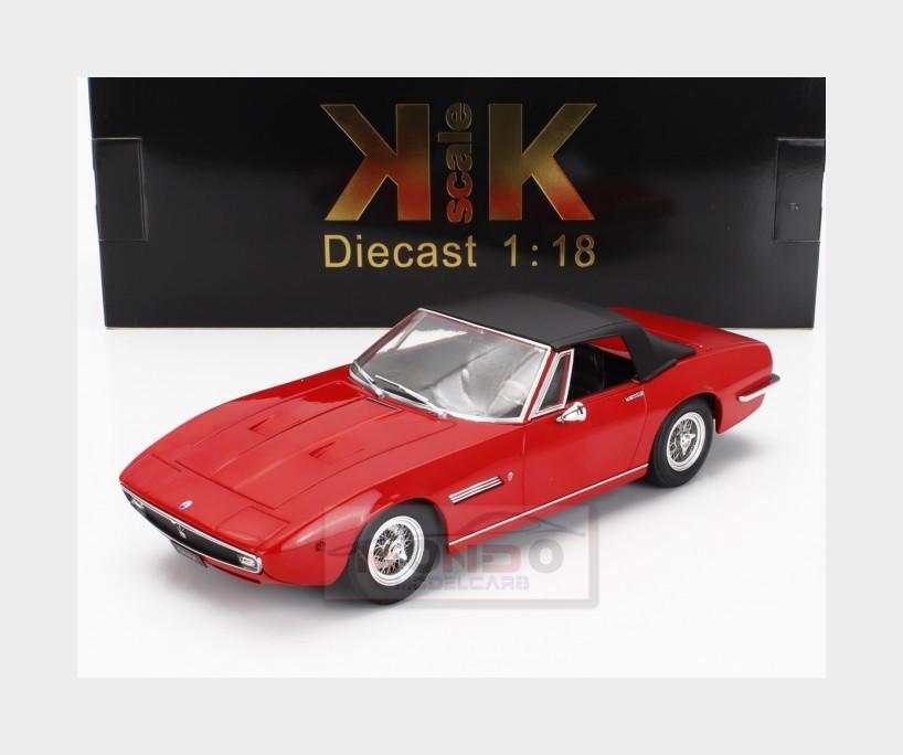 1:18 KK SCALE Maserati Ghibli Spider Cabriolet Open 1970 Spoked Rims KKDC181301