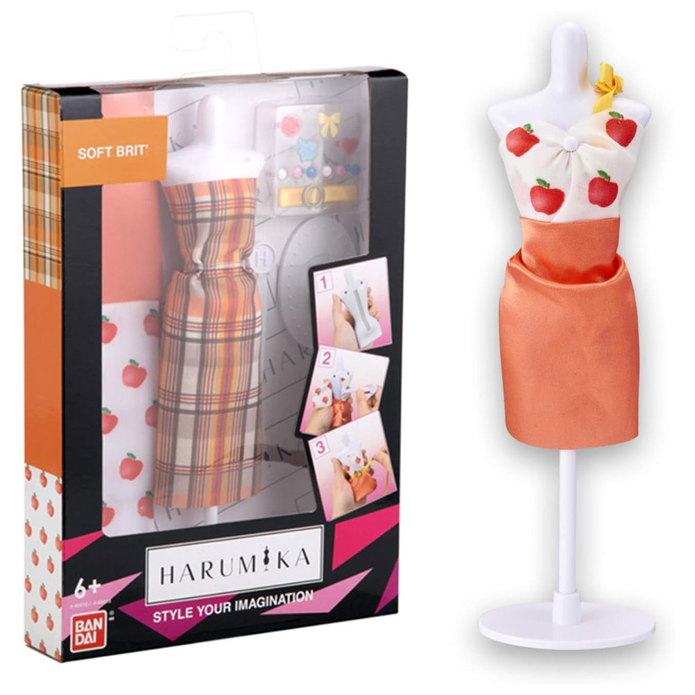 HARUMIKA PROFESSIONAL STUDIO DELUXE CREA LA MODA CON MANICHINO E VESTITO BANDAI