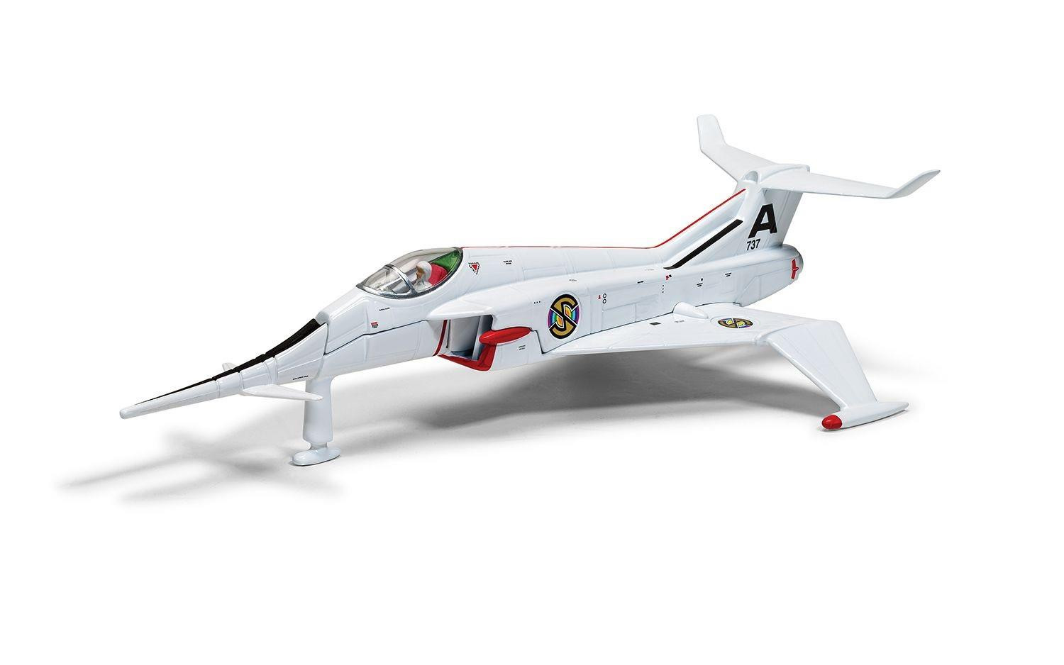 Corgi Capitano Scarlet (Classico) - Modello Diecast Angel Interceptor - CC96309