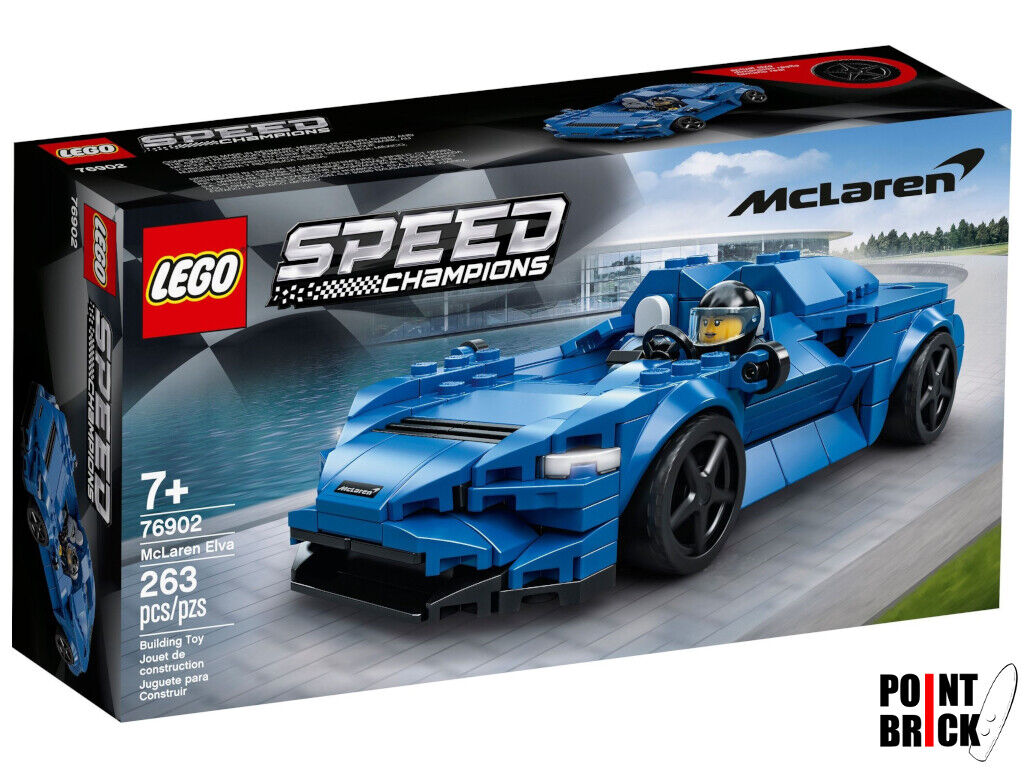 LEGO 76902 SPEED CHAMPIONS McLaren Elva - Auto da corsa