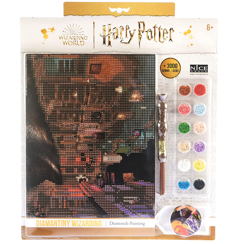 DIAMANTINY HARRY POTTER LANDSCAPE DIAGON ALLEY HOGWARTS CREA MOSAICO DIAMOND PAI