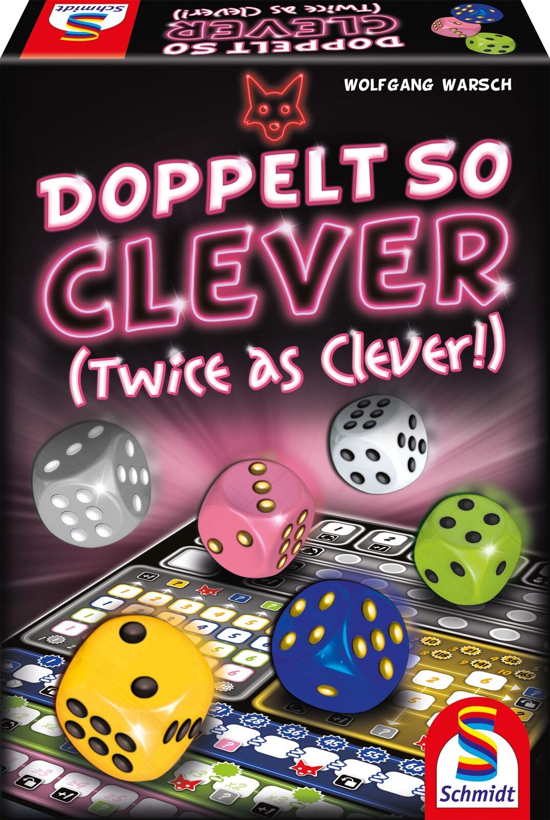 Schmidt   Doppelt so Clever   Strategy Dice Game   Ages 8+   1-4 Players   30 Mi