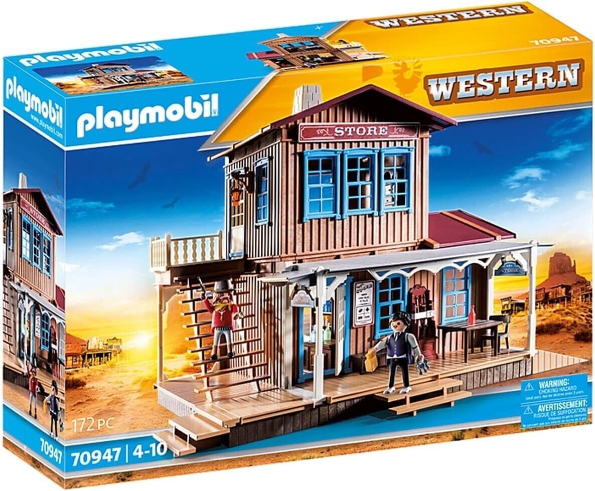 PLAYMOBIL WESTERN 70947 GRANDE NEGOZIO WESTERN