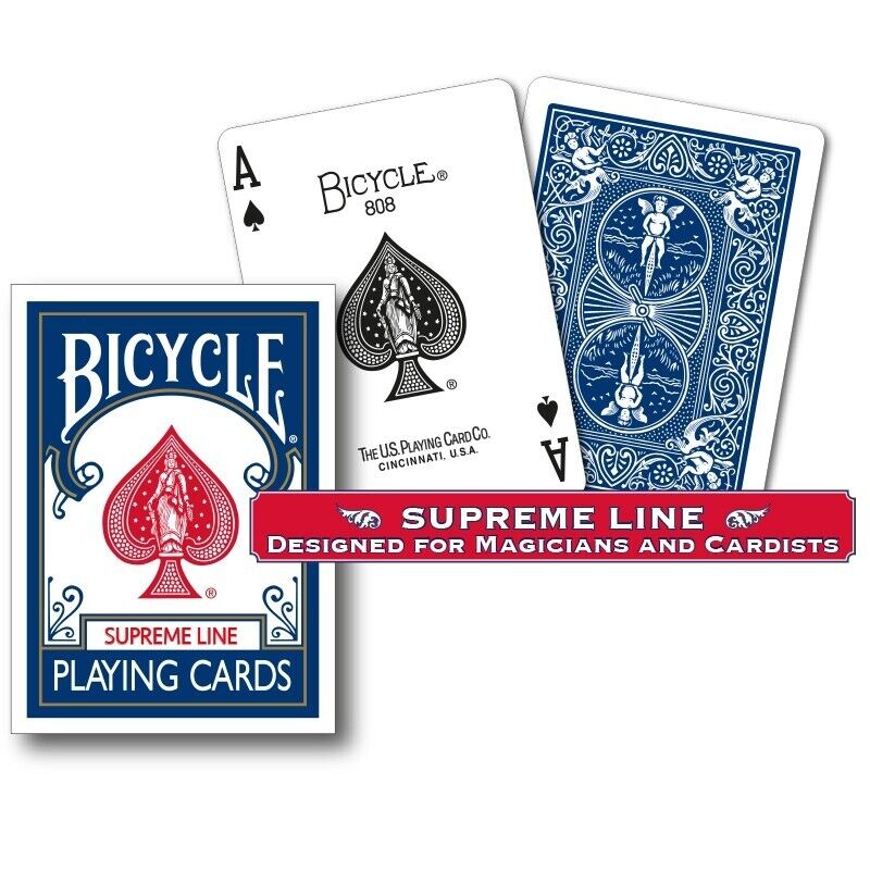 Mazzo di carte Bicycle - Supreme Line - dorso Blu