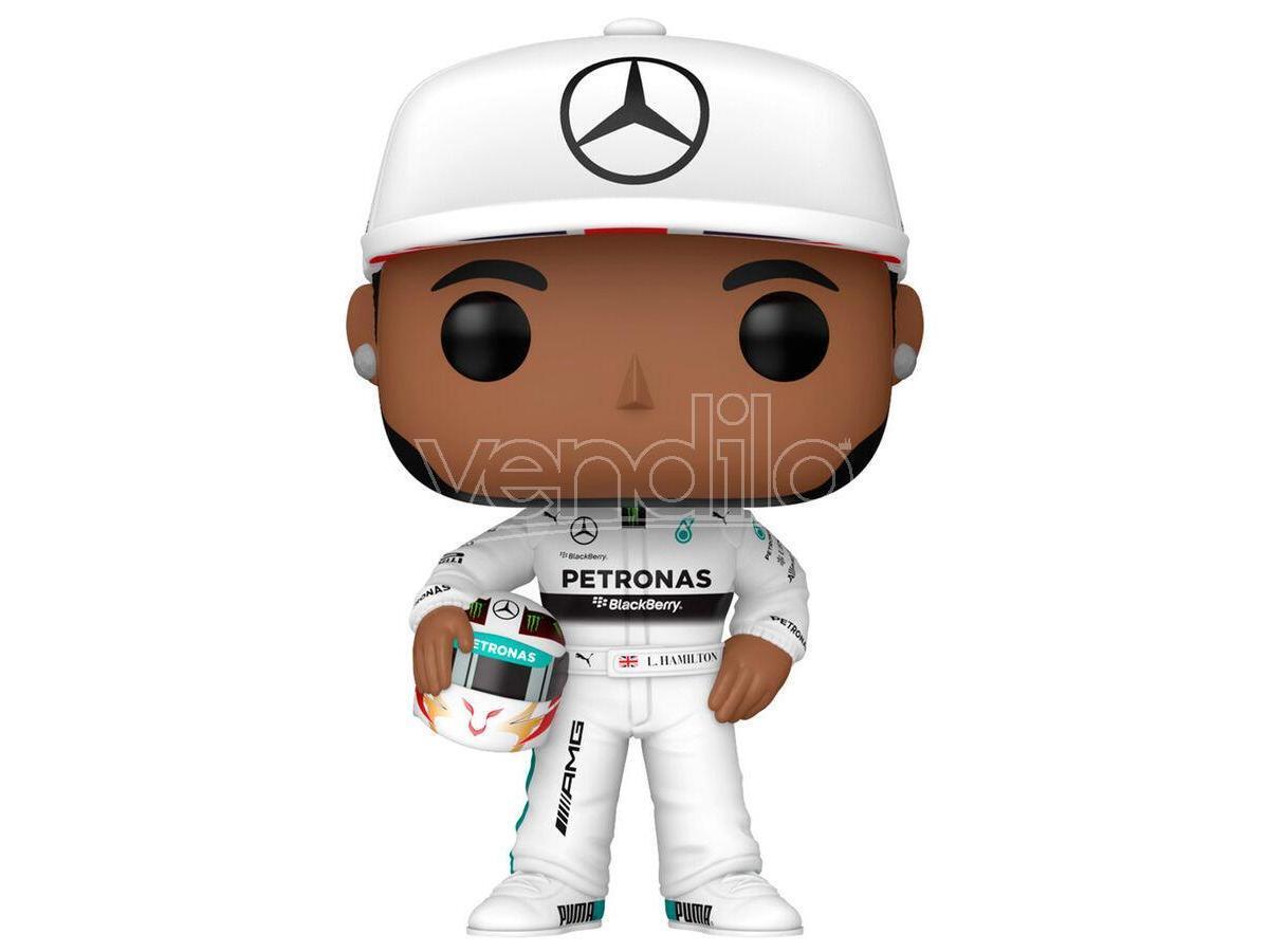 Formula 1 Pop! Racing Figure in Vinile Lewis Hamilton 9 Cm Funko