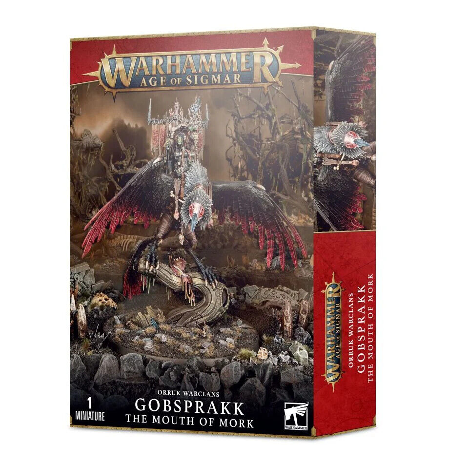 WARHAMMER AGE OF SIGMAR ORRUK WARCLANS GOBSPRAKK THE MOUTH OF MORK