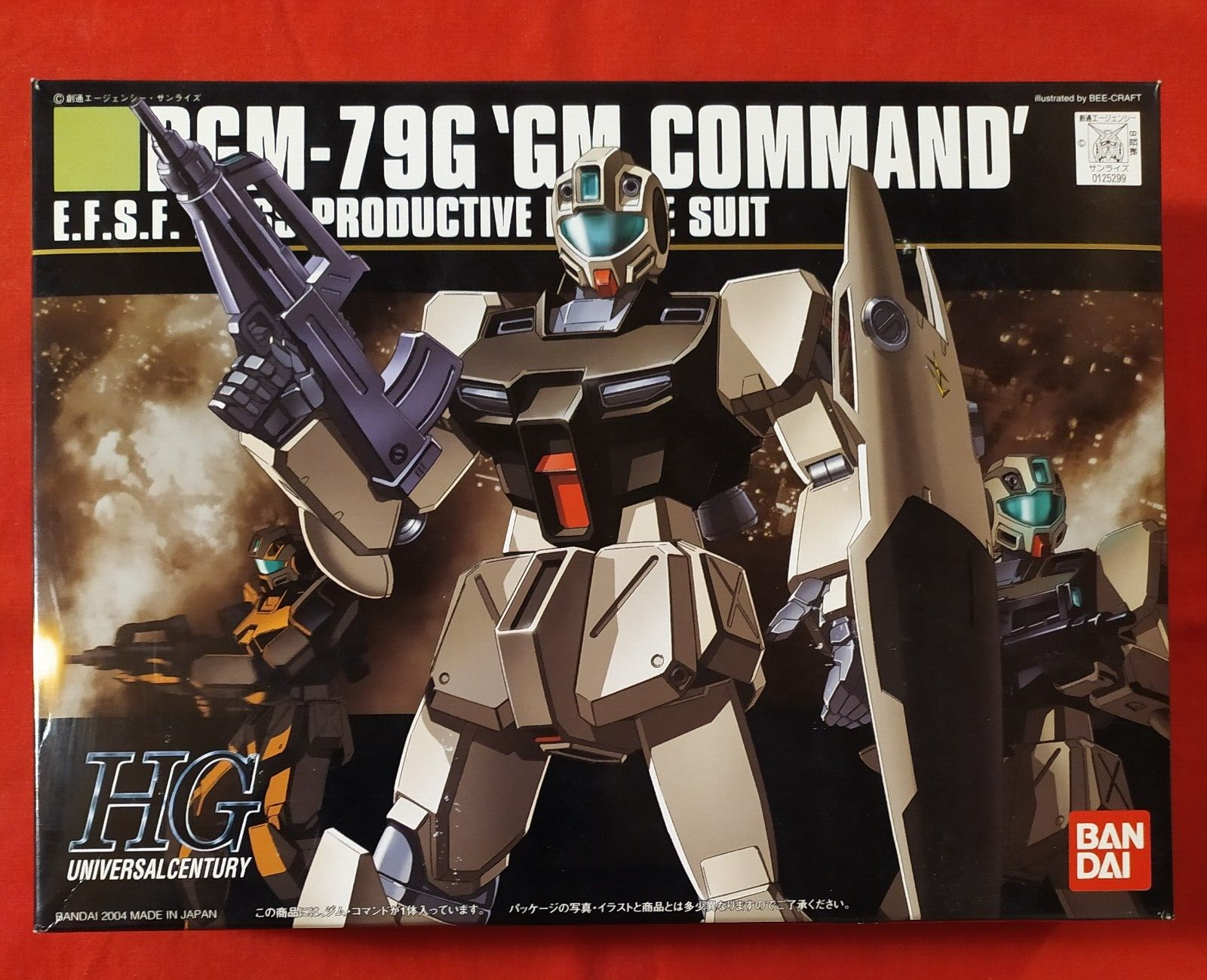 GUNDAM BANDAI RGM-79G GM COMMAND SCALA 1/144 HG HIGH GRADE - GUNPLA