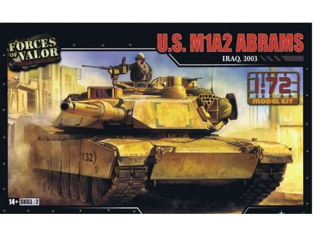 U.S. M1A2 ABRAMS FORCES OF VALOR 1:72 - 873005