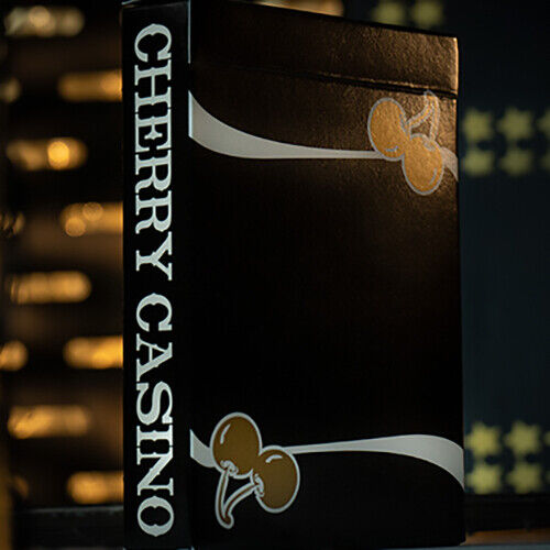 Mazzo di carte Cherry Casino (Monte Carlo Black and Gold) Playing Cards