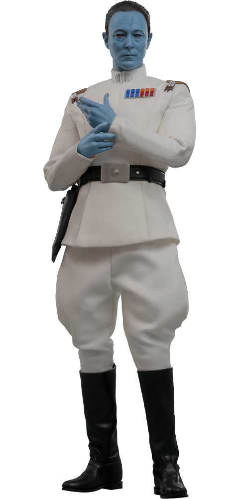 STAR WARS Ahsoka Grand Admiral Thrawn 1/6 Action Figure Hot Toys Sideshow TMS116