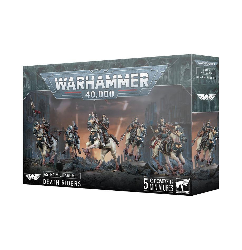 CAVALLEGGERI DELLA MORTE death riders CITADEL set di miniature WARHAMMER 40K età
