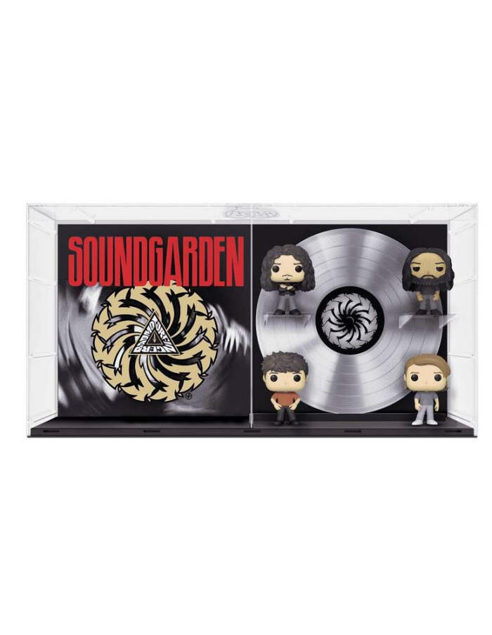 FUNKO POP ROCK ALBUMS SOUNDGARDEN BADMOTORFINGER DLX 4 PACK VINYL FIGURE NEW!