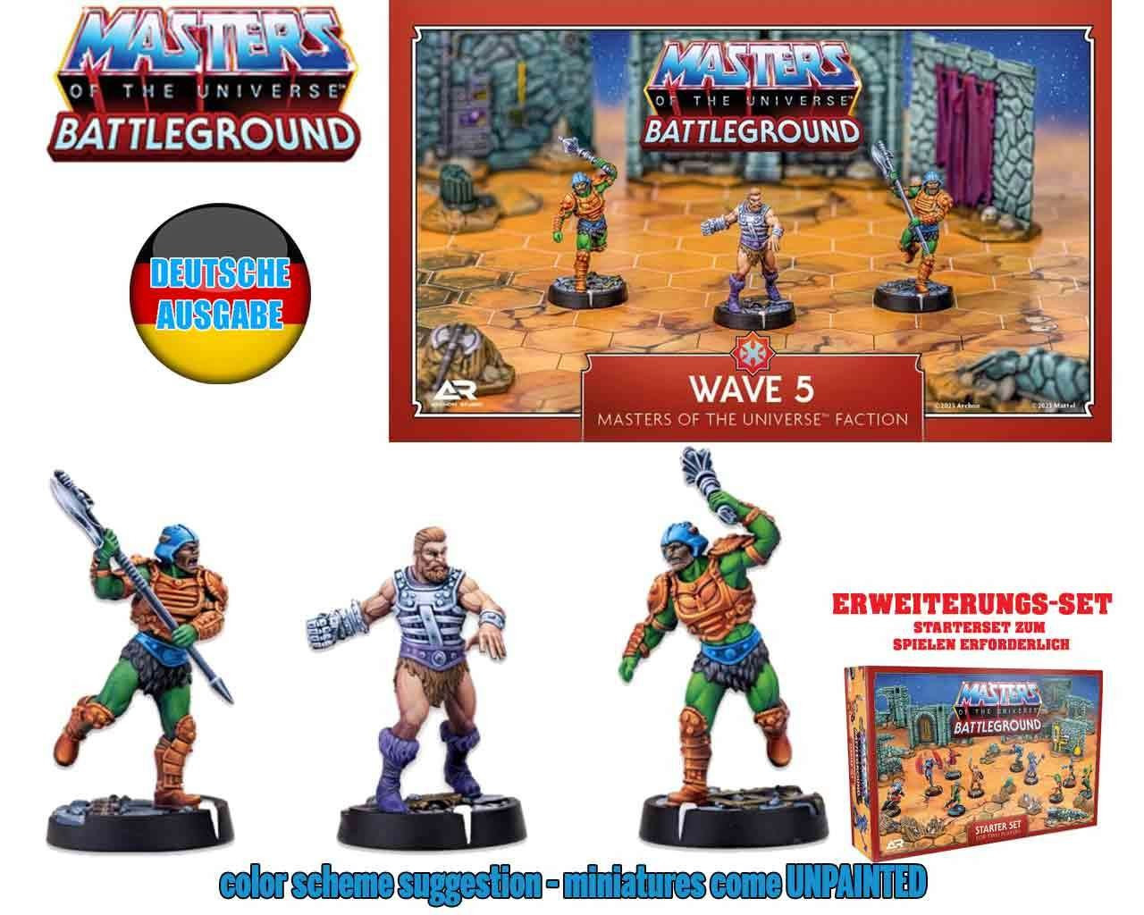 MOTU-BATTLEG.W5 MASTERS OT UNIVERSE GER