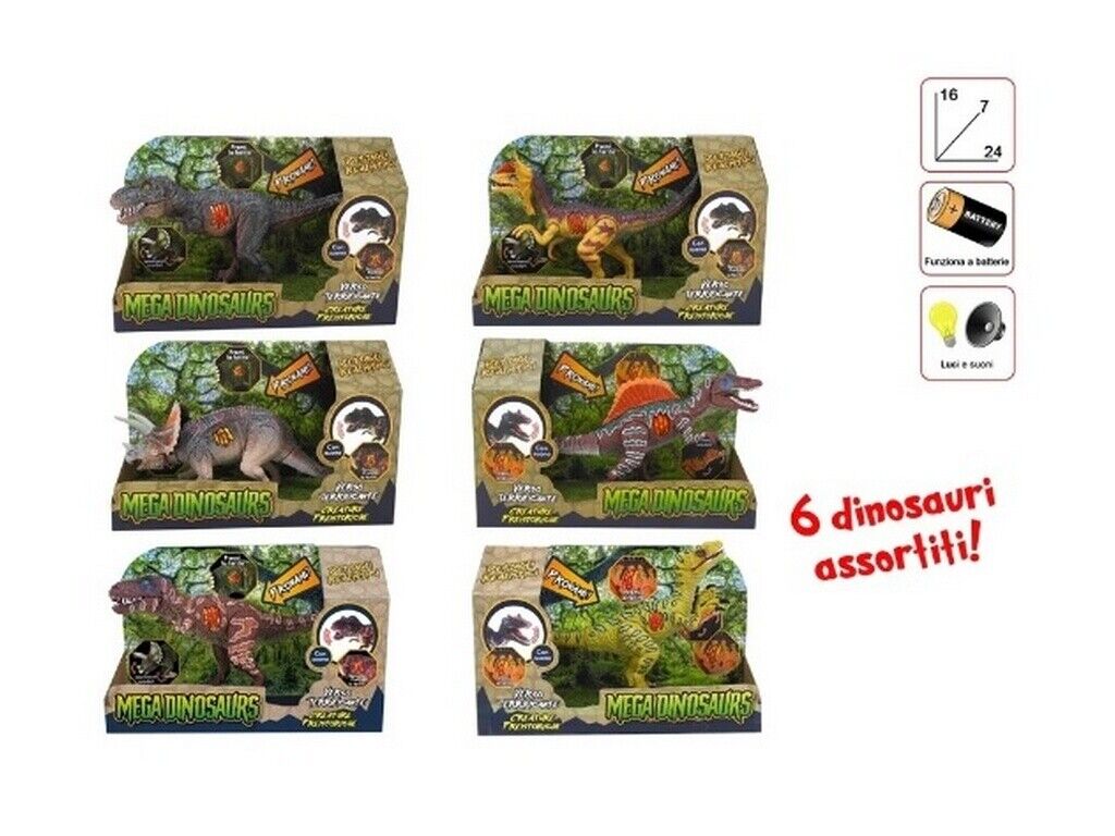MEGA DINOSAURS CON SUONO
