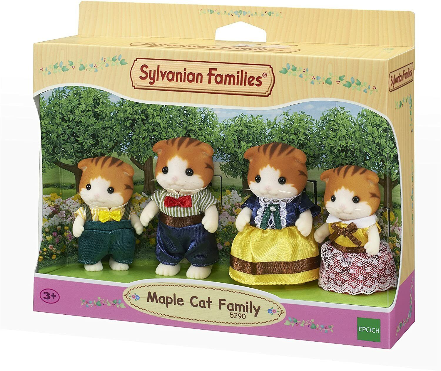 SYLVANIAN FAMILIES 5290 FAMIGLIA GATTI COLOR ACERO