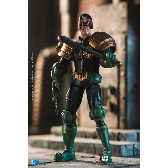 Action Figure Judge Dredd (Giudice Dredd) 2000 AD Hiya Toys