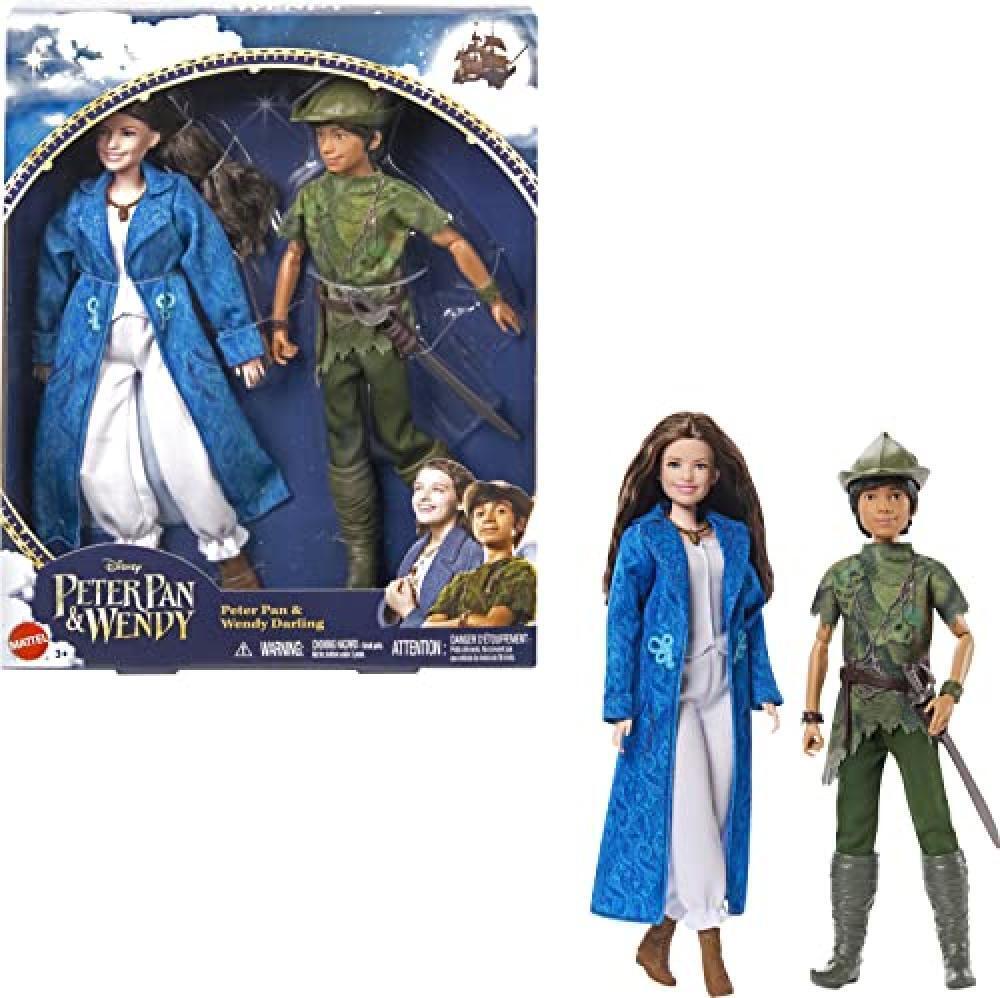Disney Peter Pan & Wendy - Bambole Peter Pan e Wendy Darling ispirate ai persona