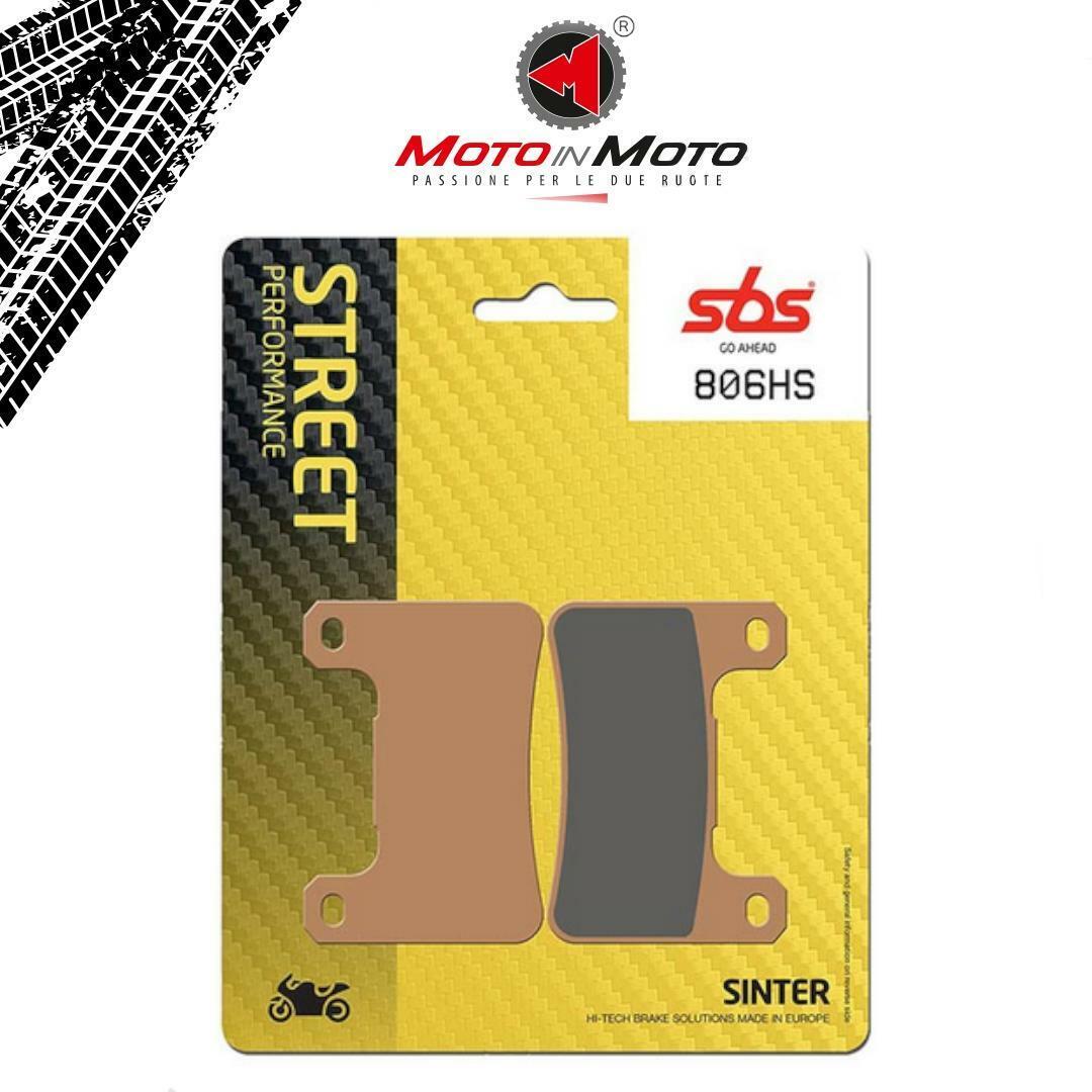 KIT PASTIGLIE FRENO ANTERIORI SBS SINTERIZZATE KAWASAKI ZX10R NINJA 1000 2010