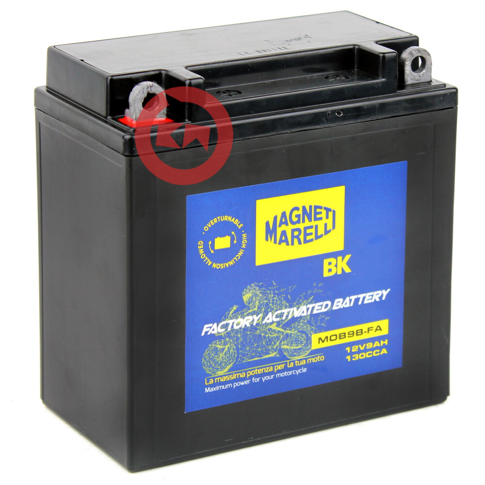 BATTERIA MAGNETI MARELLI YB9-B SIGILLATA CAGIVA NUVOLA 125 2001-2002