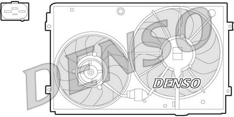 Ventola Raffreddamento motore PER VW Passat 2.0 FSI 4motion 110 KW 150 CV
