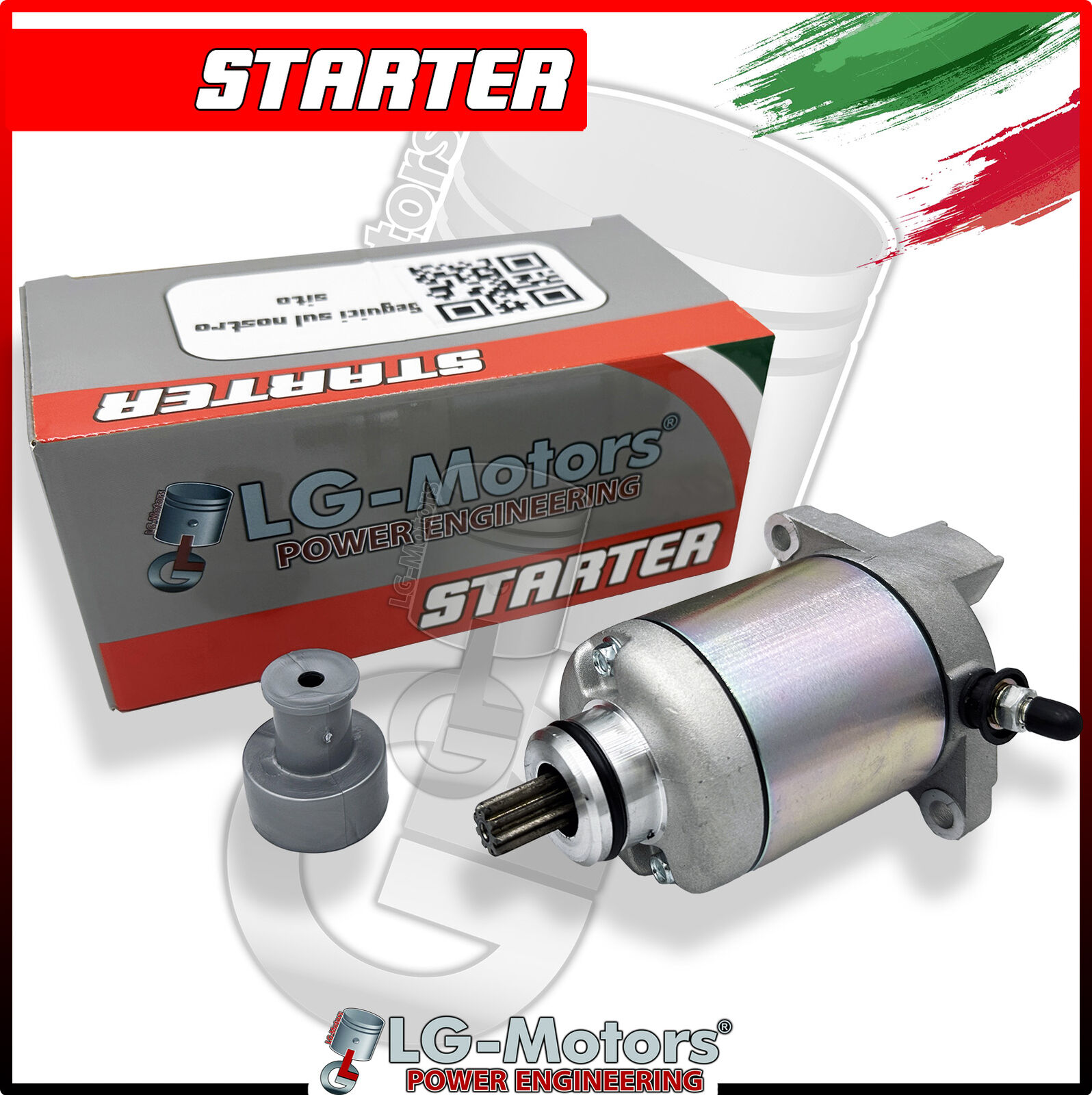 MOTORINO AVVIAMENTO STARTER GILERA Runner VXR 180 cc 2005