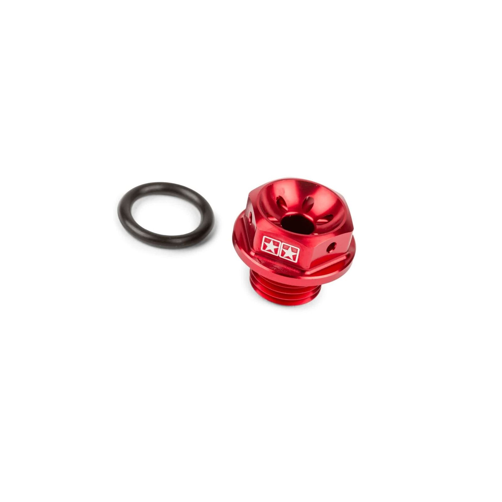 Tappo Olio Alluminio STAGE6 M14x1,5 Rosso BETAMOTOR 50 Tempo 13 2004-2007