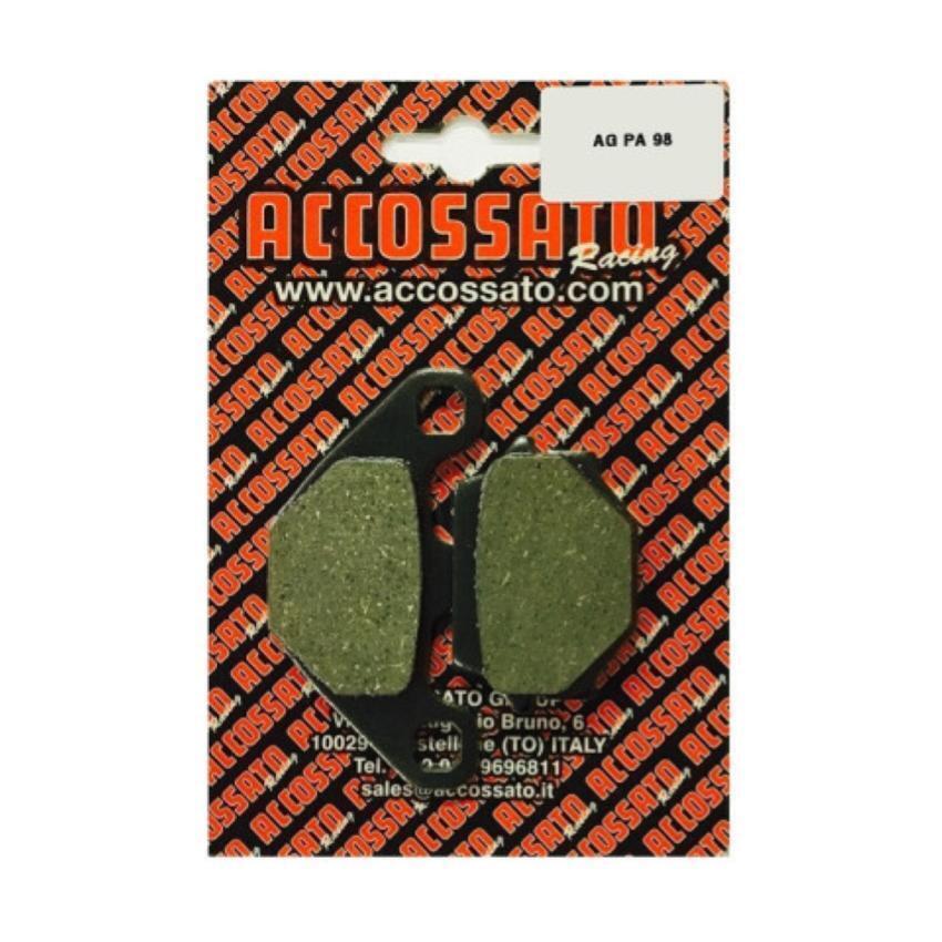 Pastiglie Freno Posteriore Accossato Kawasaki Per Zzr 250 1990 1991 1992 1993