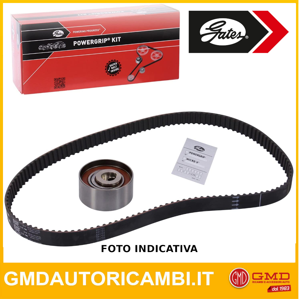 KIT DISTRIBUZIONE GATES OPEL COMBO 1.6 CDTI KW:66 dal 12> K015646XS