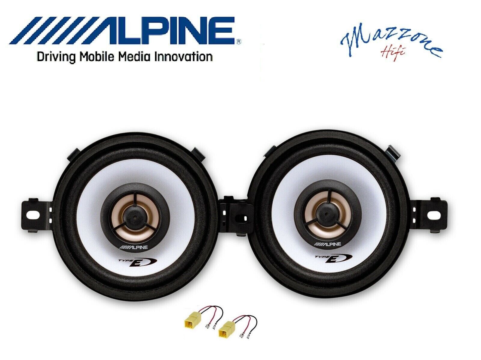 ALPINE SXE-0825S KIT 2 CASSE x FIAT PUNTO/CABRIO 94/99 E x FIAT MAREA 96> ANT
