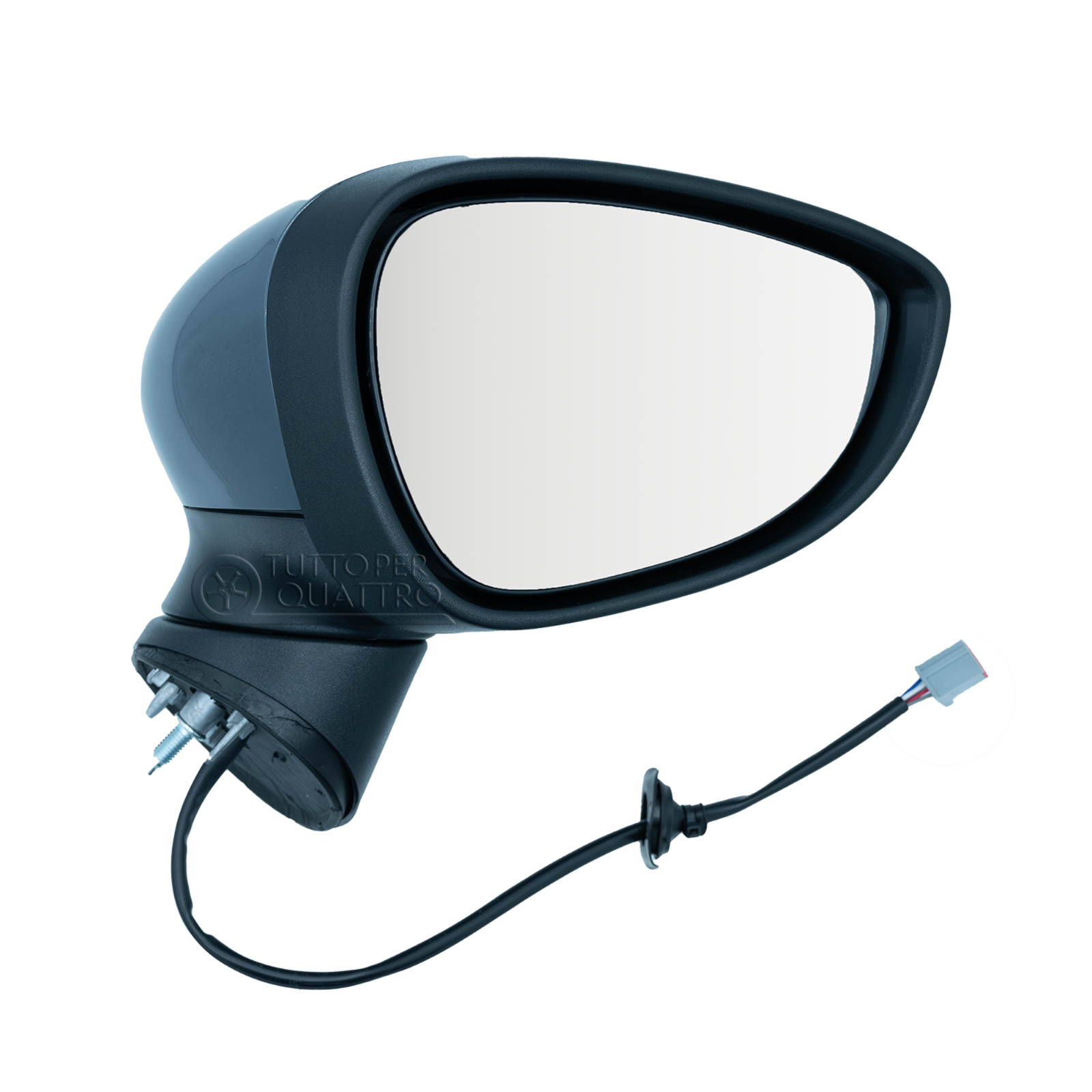 Specchietto Destro per Ford FIESTA (JA8), regolazione elettrica, con freccia.