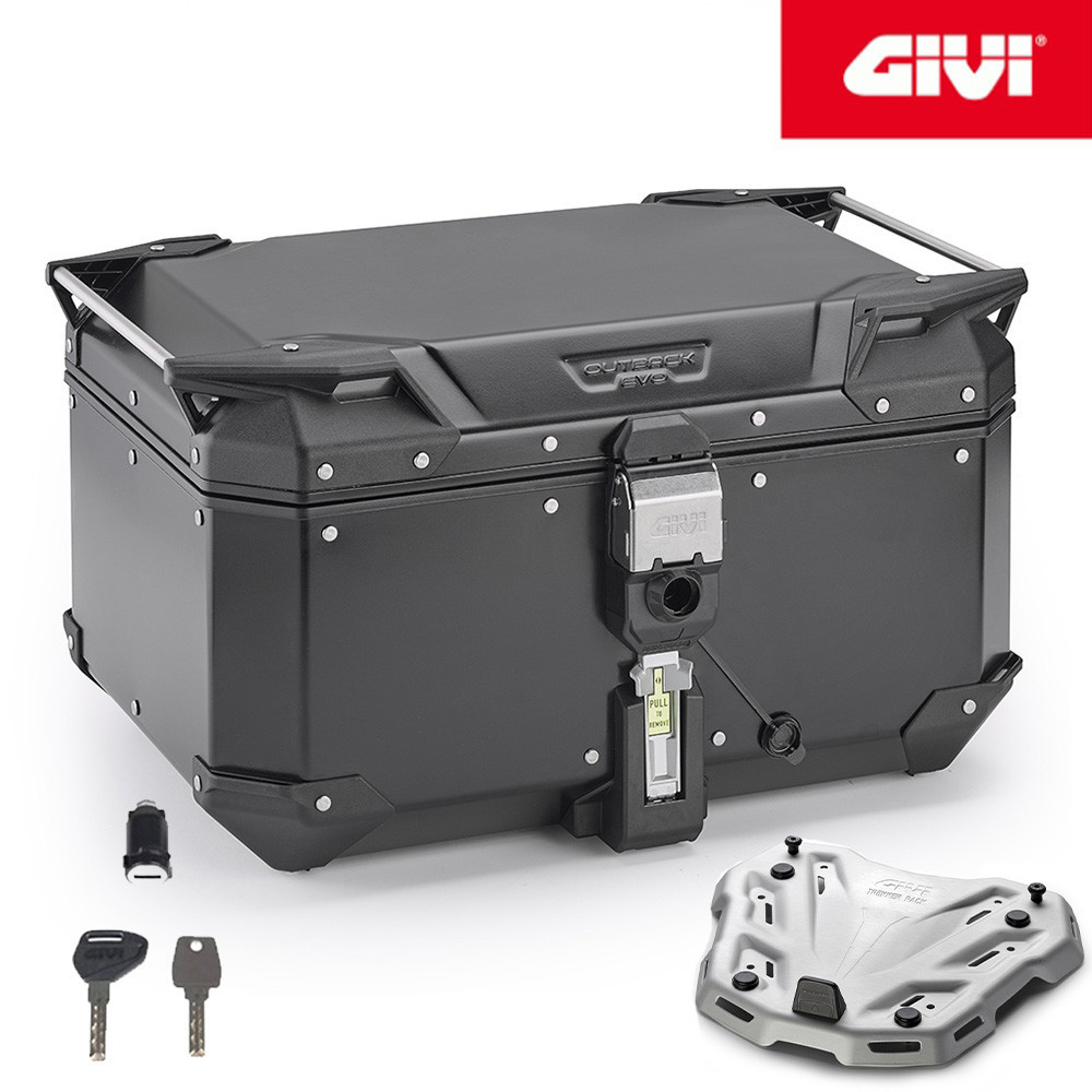 VALIGIA [GIVI] TREKKER EVO 58LT + PIASTRA TRIUMPH TIGER EXPLORER 1200 2016 2017