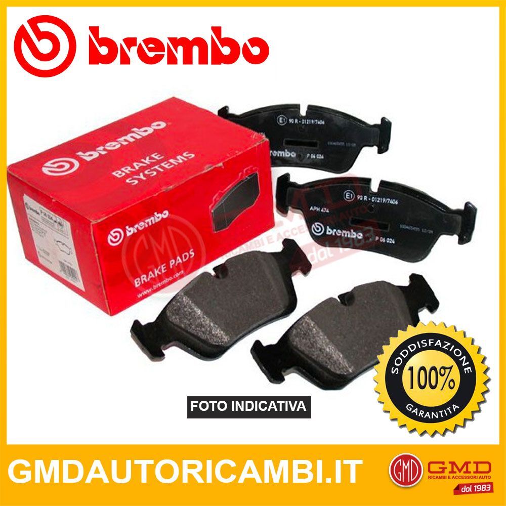 KIT PASTIGLIE FRENO POST BREMBO MERCEDES-BENZ CITAN 108 I 55KW 12> P50107
