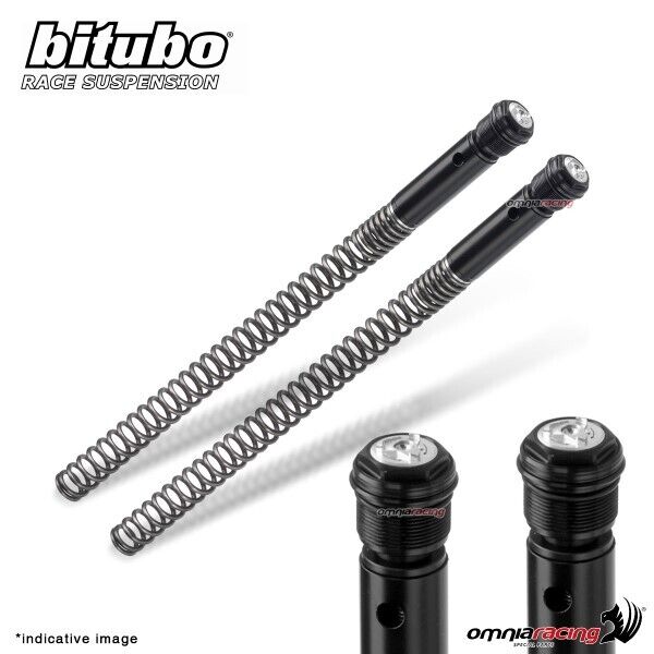 Bitubo KB1 springs and caps kit for fork cartridges Yamaha MT07/Abs 2014-2020
