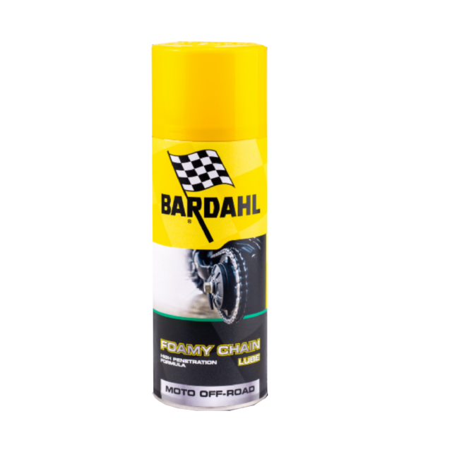 BARDAHL SPRAY LUBRIFICANTE K9 SCHIUMOSO PER CATENE MOTO OFF-ROAD FOAMY CHAIN LUB