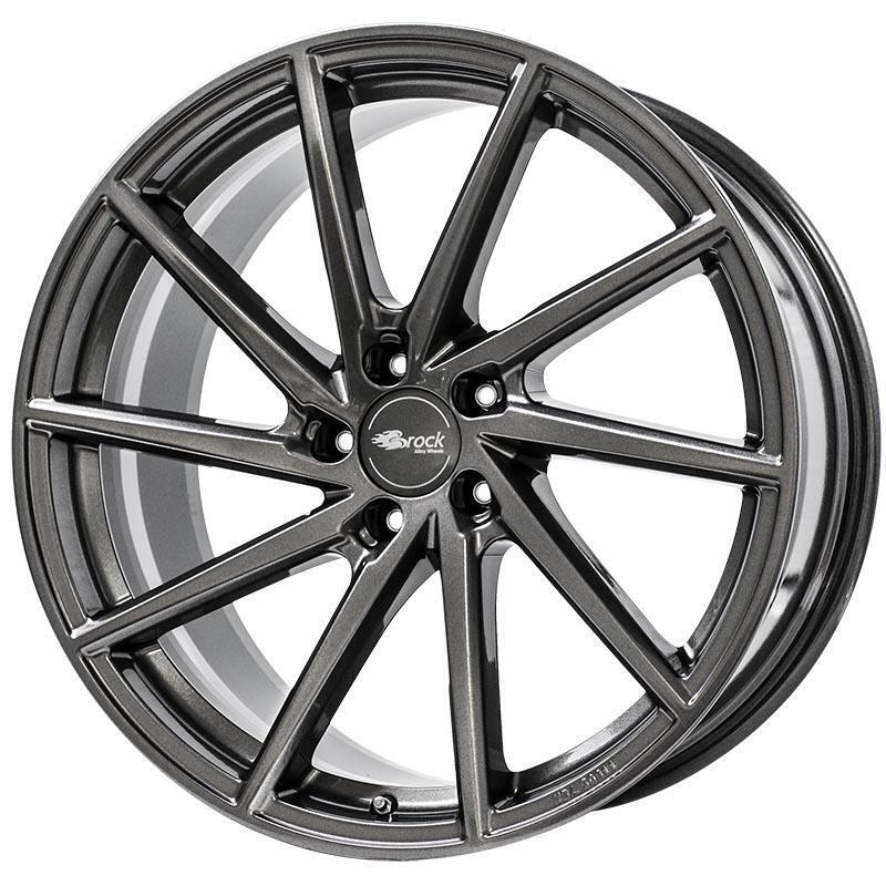 Cerchi in lega per MERCEDES GLA 19" - BROCK B37 GRAPHITE LUCIDO