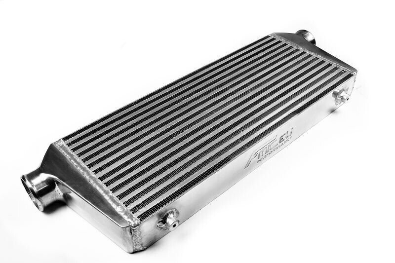 Intercooler universale in lega 550x230x65 mm attacco frontale ad alte prestaz...