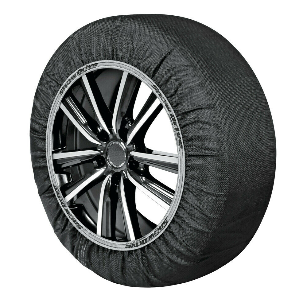 Coppia Calze da Neve Snowdrive Approvate Onorm Taglia SD58 per gomme 145/80r13