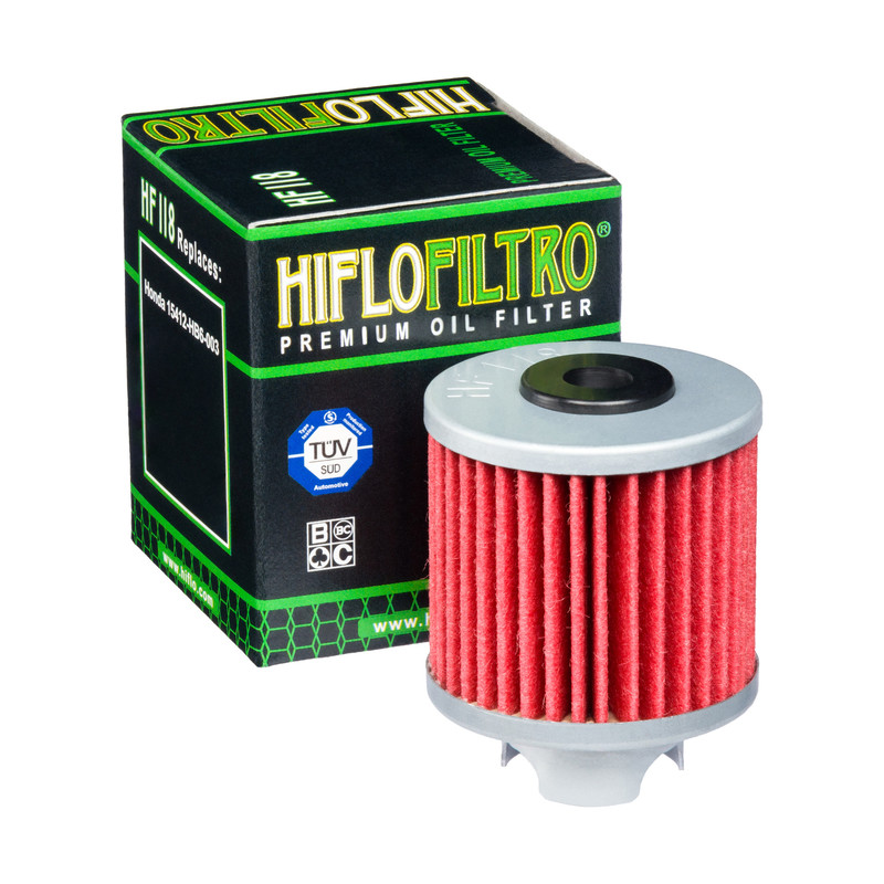 10205 - FILTRO DELL''OLIO Pit Bike HF118 compatibile con HONDA ATC 125 M (TE01)
