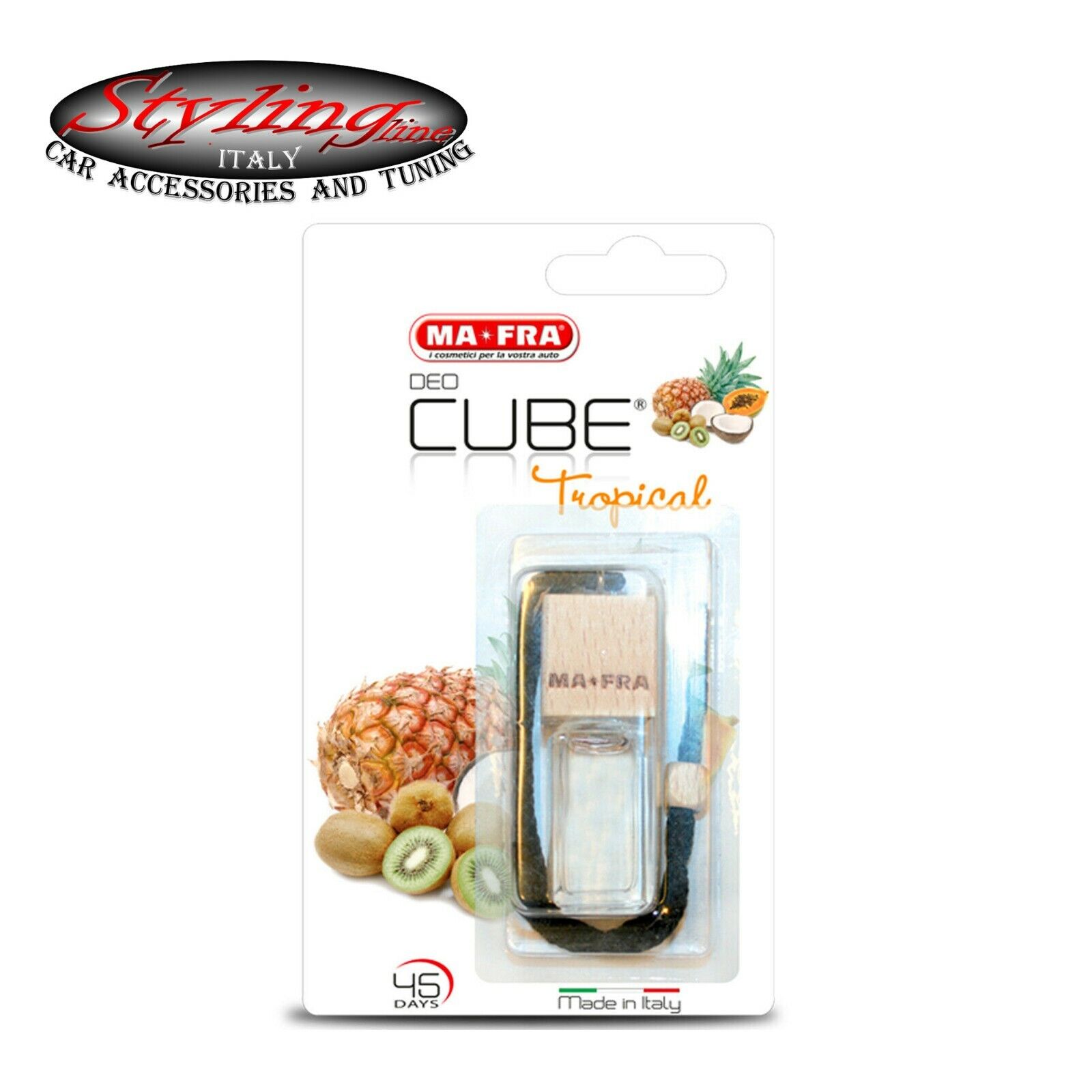 Ma-Fra   Deo Cube Apple TROPICAL   per AUTO CAMPER CASA UFFICIO
