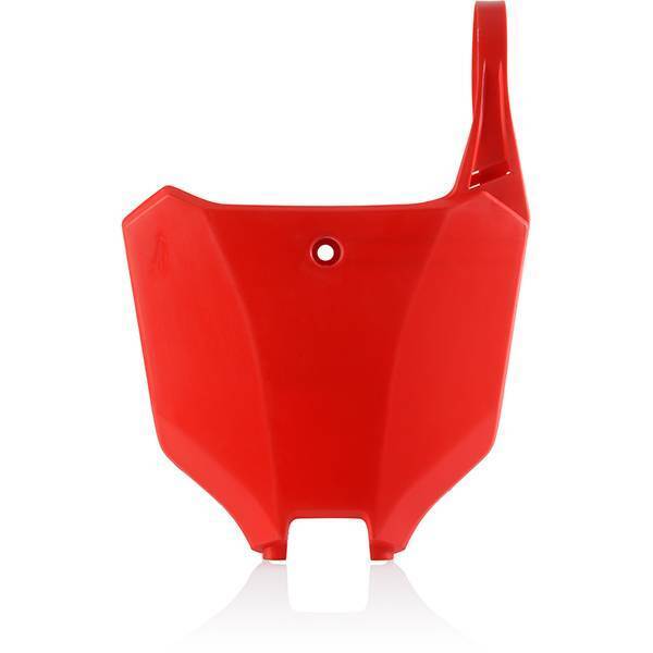 tabella portanumero anteriore Honda Crf r 250 2022 - 2025 450 2021 - 2025 rosso