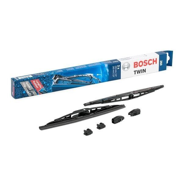 2x SPAZZOLE TERGICRISTALLI TERGICRISTALLO BOSCH 3397118800 TWIN 260 260mm 260mm