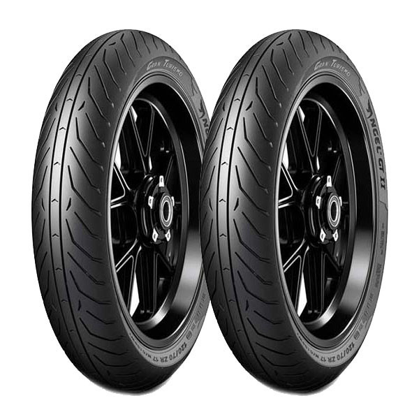 COPPIA GOMME PIRELLI 120/70-17 ANGEL GT 2 II + 190/55-17 ANGEL GT 2 II (A)