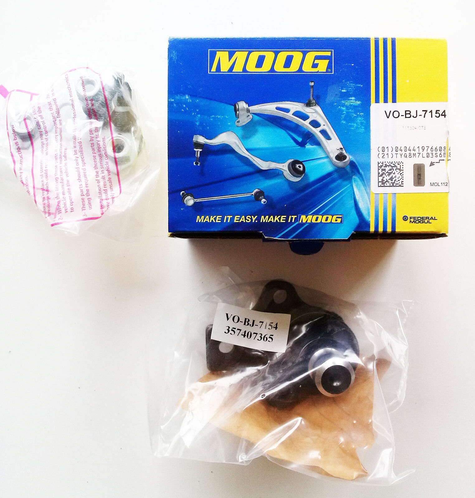 MOOG Giunto Sferico Di Sospensione VO-BJ-7154