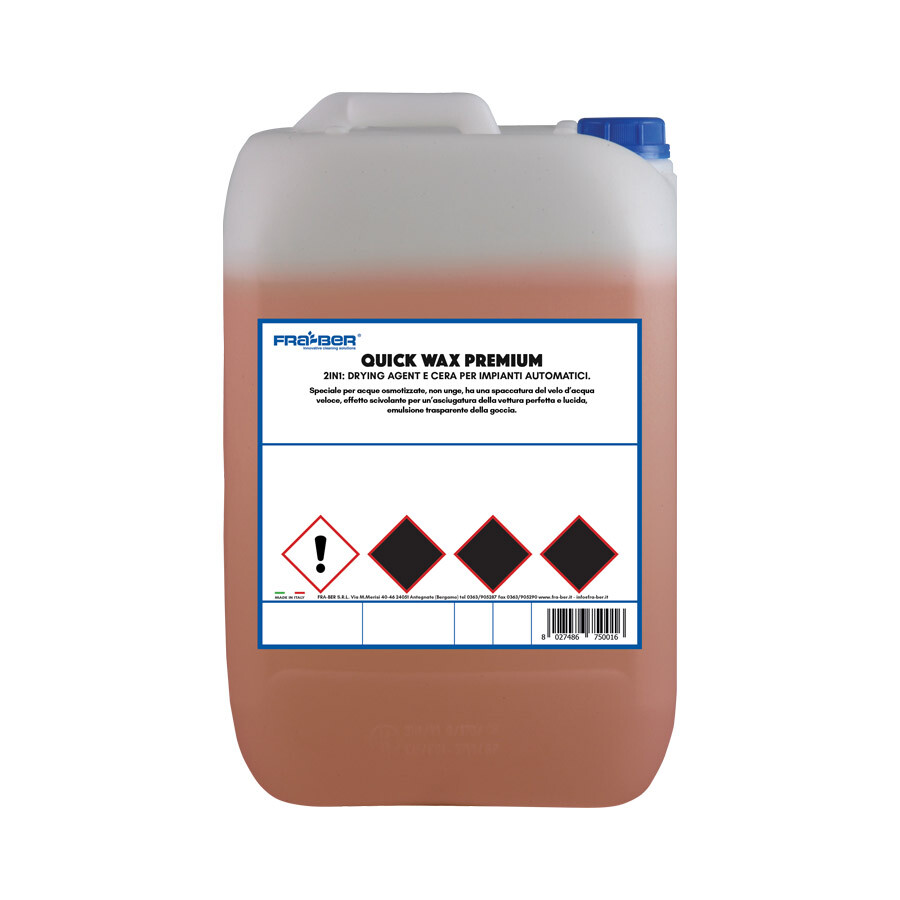 FRABER QUICK WAX PREMIUM 25KG CERA PER IMPIANTI AUTOMATICI