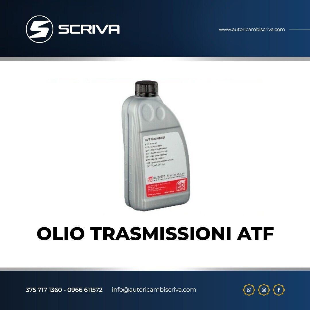 FEBI 27975 1LT OLIO ATF GIALLO PER VW MULTITRONIC SEQUENZIALE CAMBIO AUTOMATICO