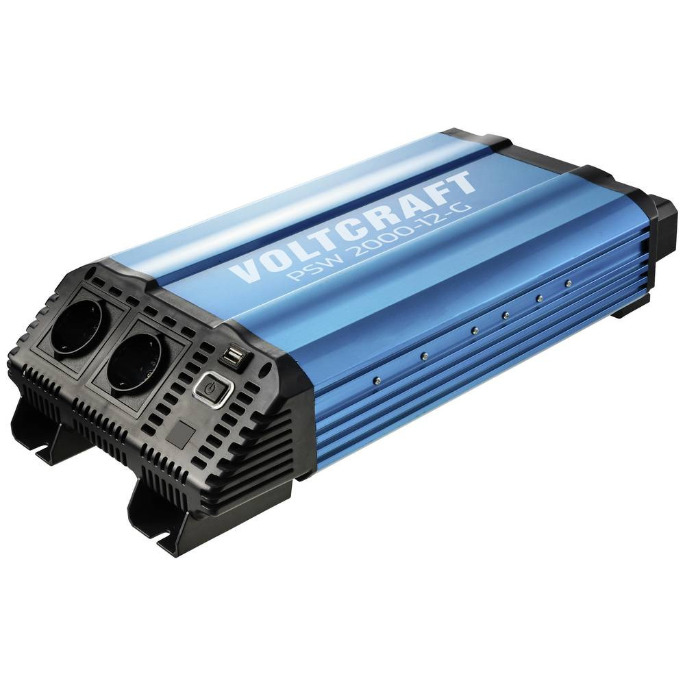 VOLTCRAFT Inverter PSW 2000-12-G 2000 W 12 V/DC - 230 V/AC Onda sinusoidale