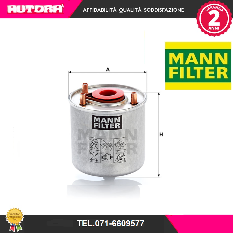 WK9046Z Filtro carburante (MARCA MANN FILTER).