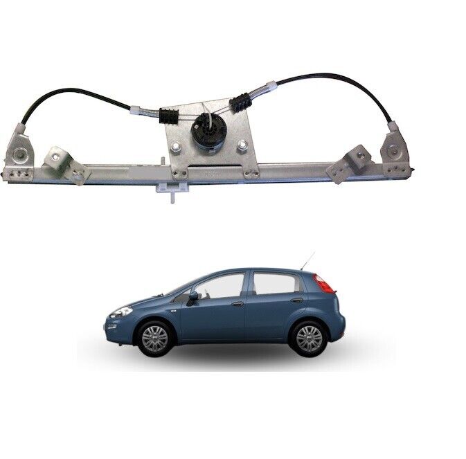 Alzavetro Fiat Grande Punto 2005> Alzacristalli Elettrico Anteriore Sinistro