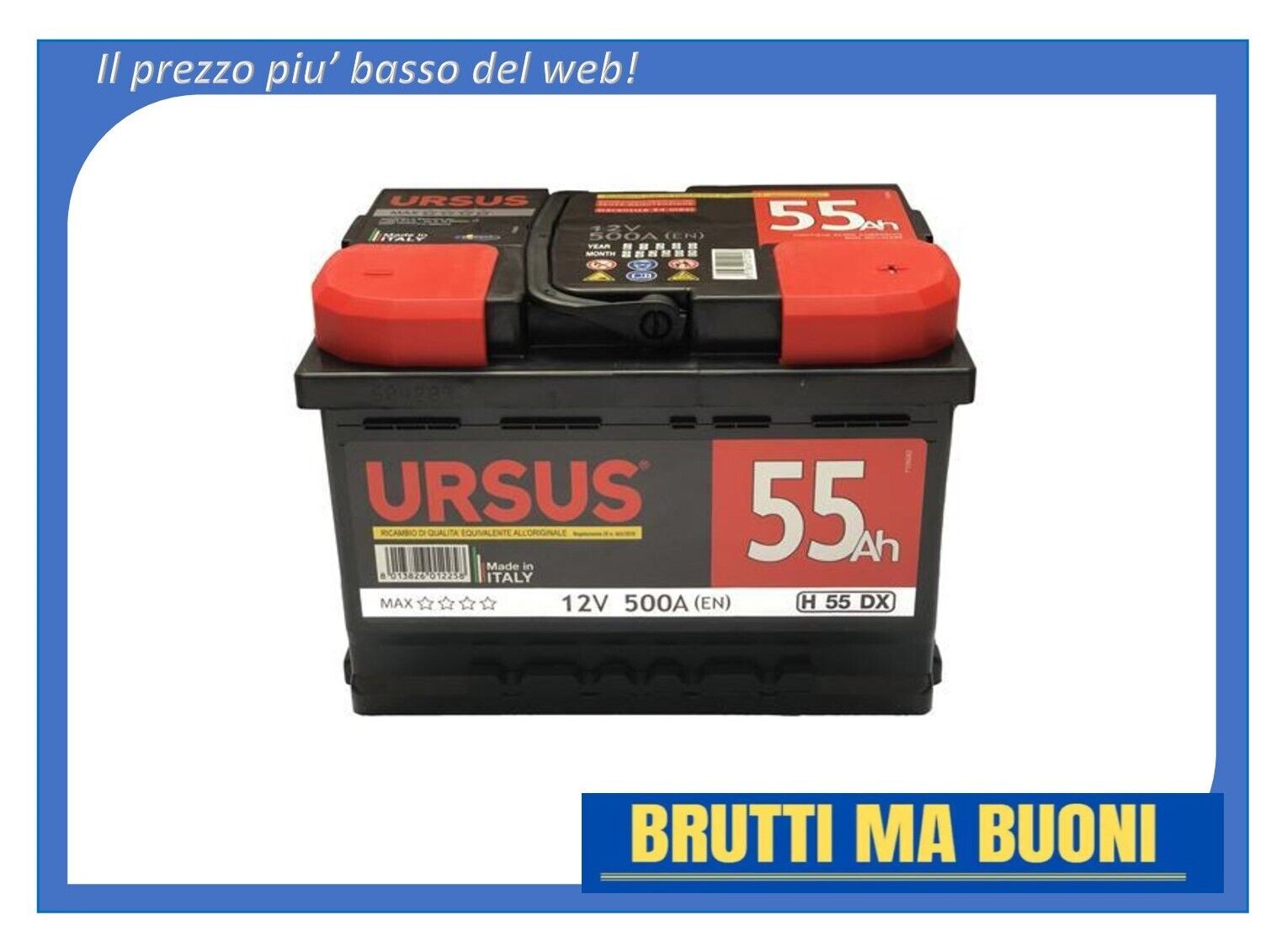 URSUS MAX BATTERIA  H55 DX